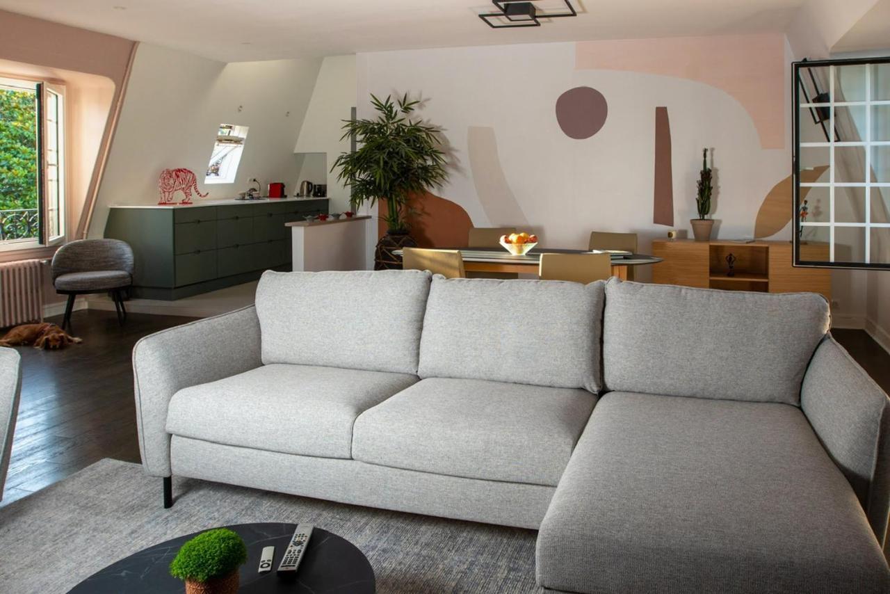 Appartement De 100M2 Dans Un Parc A 20 Mn Du Centre De Paris Garches Zewnętrze zdjęcie
