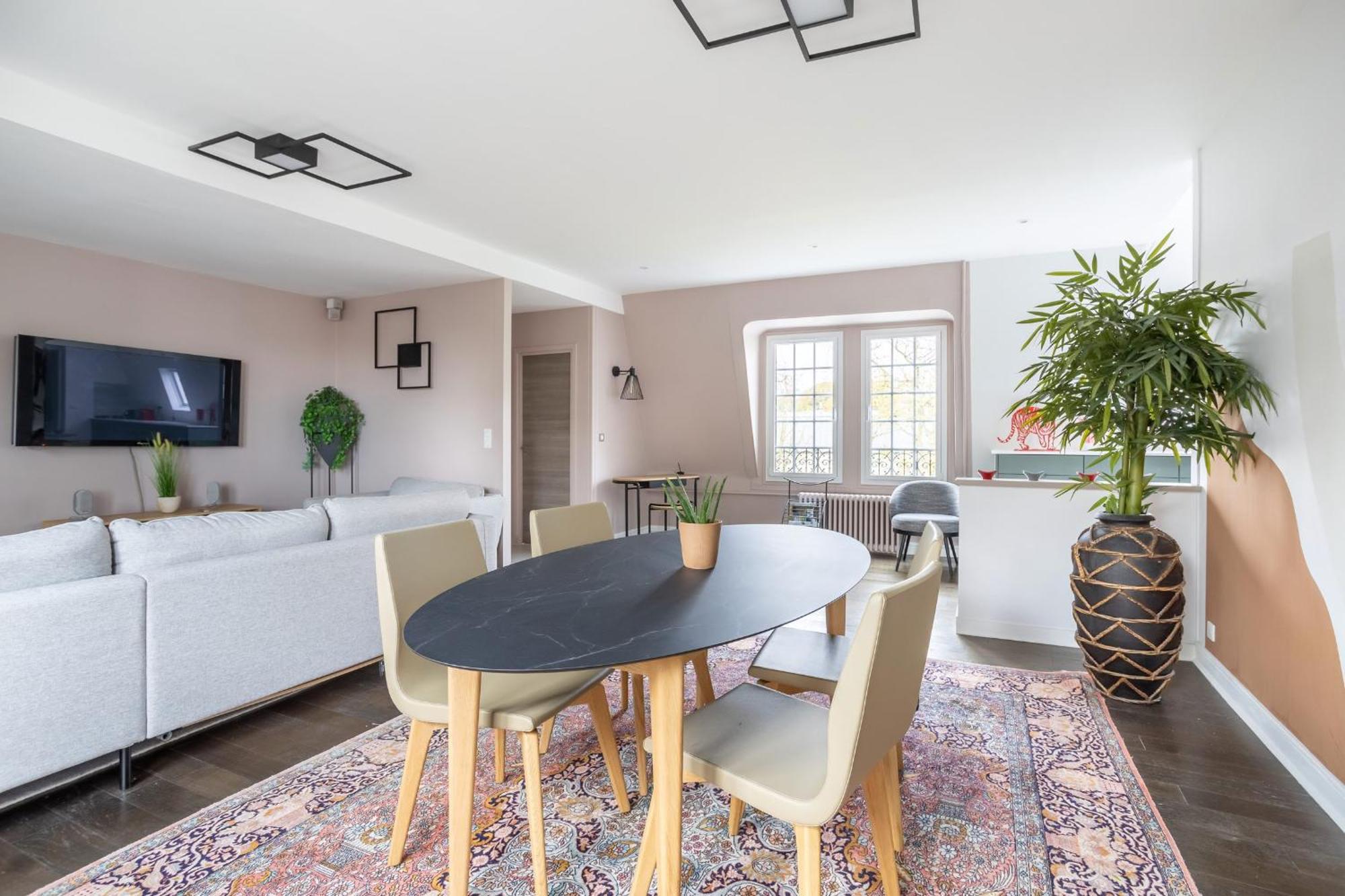 Appartement De 100M2 Dans Un Parc A 20 Mn Du Centre De Paris Garches Zewnętrze zdjęcie